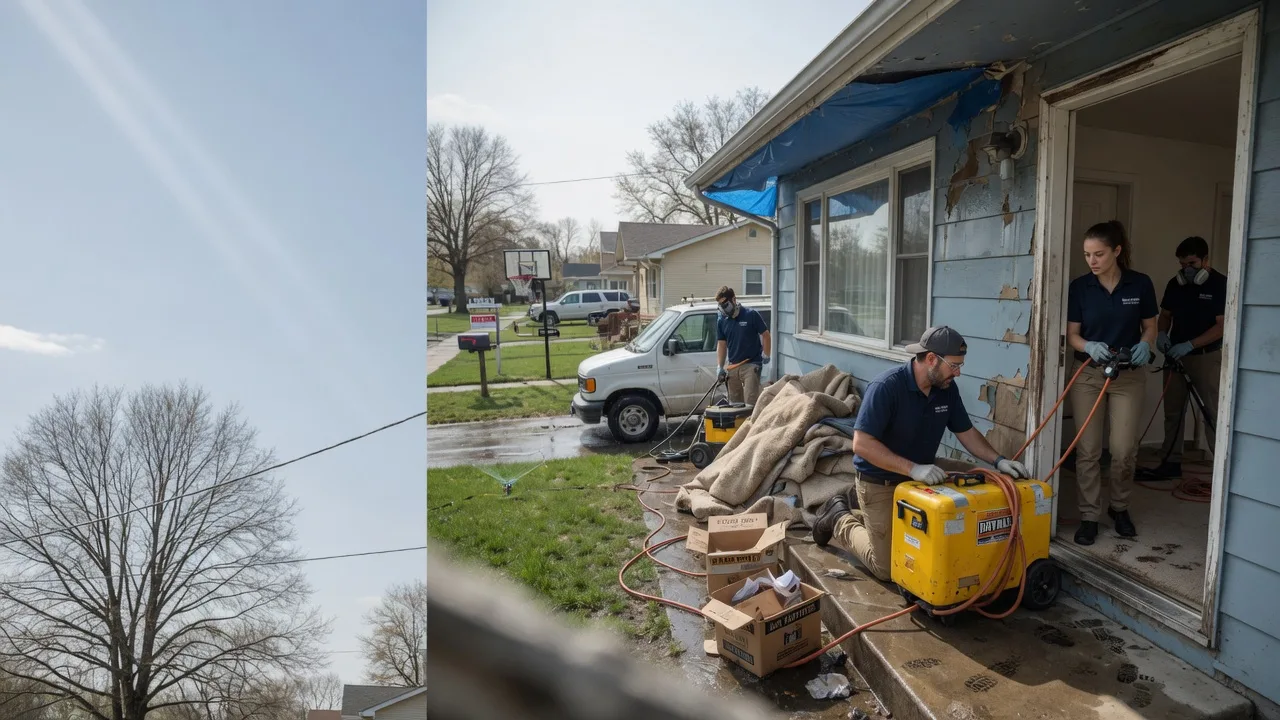 Basement Flood Cleanup in Hubbardston, MI near me
